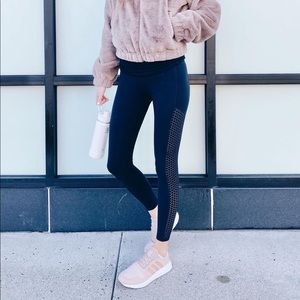 Laser cut leggings